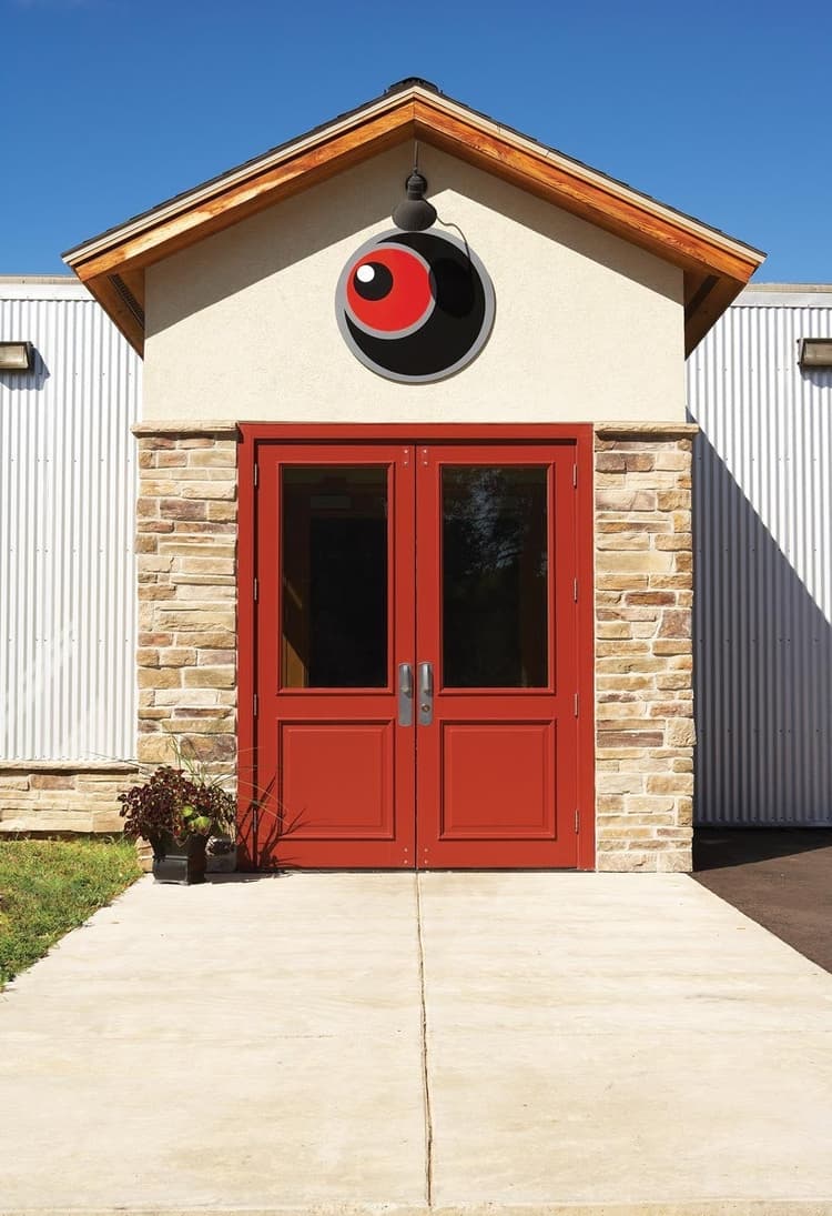 Ultra Series commercial French outswing entrance door