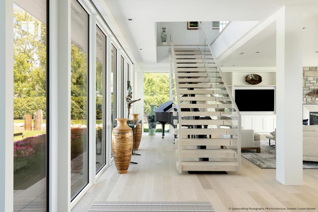 VistaLuxe AL LINE direct sets, Aluminum interior with powder-coated finish in Ultra Pure White