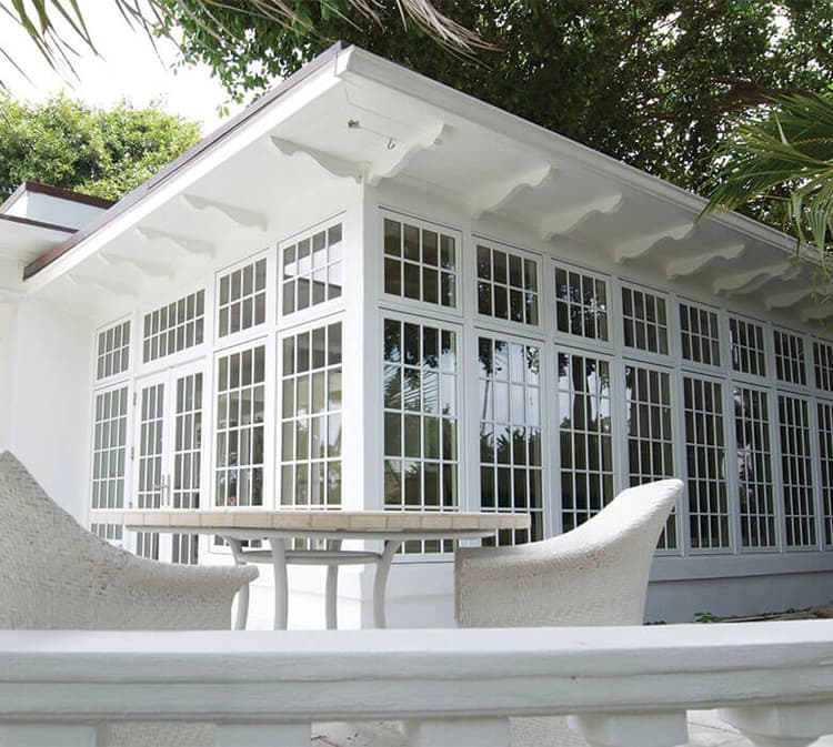 Ultra Series crank-out awnings, picture casements, and French outswing patio doors