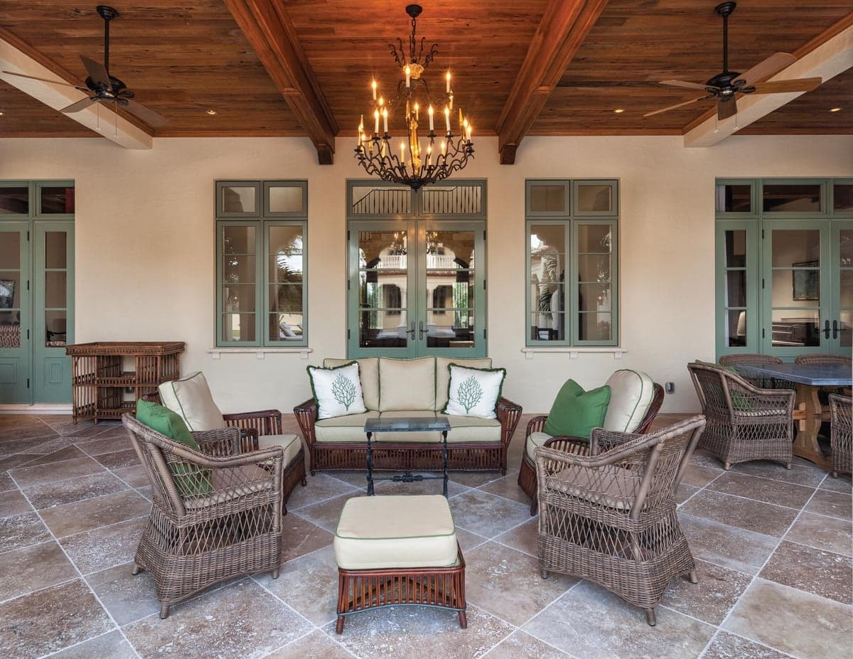 Ultra Series push-out casements with transoms